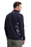 clásico FQ1924 FQWilliam hombre jersey troyer con cuello alto pulóver 21900589-194011 Azul