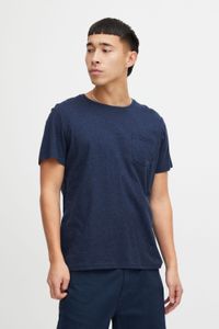 classica BLEND uomo T-shirt con girocollo T-shirt uomo 20716510-194024 Blu
