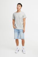 classica BLEND uomo T-shirt con girocollo T-shirt uomo 20716510-110602 Bianco