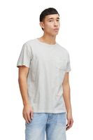 klassisches BLEND Herren T-Shirt mit Rundhals Shirt 20716510-110602 Weiß