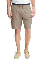 classic FQ1924 FQHenry linen men's linen shorts with zipper shorts 21900624-161104 Beige