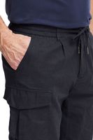 classic FQ1924 FQHenry linen men's linen shorts with zipper shorts 21900624-194011 Grey