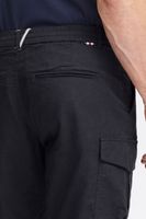 klassische FQ1924 FQHenry linen Herren Leinenshorts mit Reißverschluss Shorts 21900624-194011 Grau