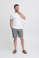klassische FQ1924 FQHenry Herren Leinenshorts mit Reißverschluss Shorts 21900626-194011 Grau