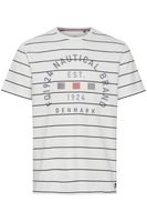 klassisches FQ1924 FQTom SS Herren T-Shirt mit Rundhals Shirt 21900644-114201 Weiß