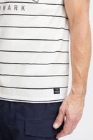 klassisches FQ1924 FQTom SS Herren T-Shirt mit Rundhals Shirt 21900644-114201 Weiß