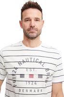 classic FQ1924 FQTom SS men's T-shirt with crew neck shirt 21900644-114201 White