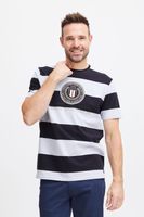 classica FQ1924 FQTom SS uomo T-shirt con girocollo T-shirt uomo 21900645-144115 Blu