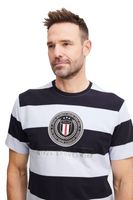 classica FQ1924 FQTom SS uomo T-shirt con girocollo T-shirt uomo 21900645-144115 Blu