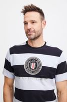 classica FQ1924 FQTom SS uomo T-shirt con girocollo T-shirt uomo 21900645-144115 Blu