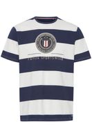 classica FQ1924 FQTom SS uomo T-shirt con girocollo T-shirt uomo 21900645-114201 Bianco