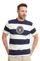 classica FQ1924 FQTom SS uomo T-shirt con girocollo T-shirt uomo 21900645-114201 Bianco