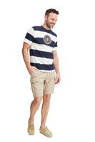 classica FQ1924 FQTom SS uomo T-shirt con girocollo T-shirt uomo 21900645-114201 Bianco