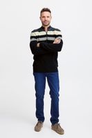 klassische FQ1924 FQKyle Herren Zip-Jacke mit Stehkragen Jacke 21900654-194011 Grau