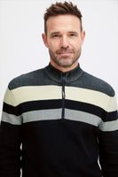 klassische FQ1924 FQKyle Herren Zip-Jacke mit Stehkragen Jacke 21900654-194011 Grau