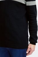 klassische FQ1924 FQKyle Herren Zip-Jacke mit Stehkragen Jacke 21900654-194011 Grau