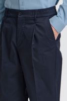 klassische CASUAL FRIDAY CFMarc Herren Hose mit Brandlabel Freizeithose 20505227-194013 Blau