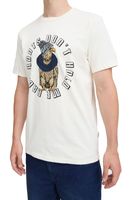 classica BLEND uomo T-shirt con girocollo T-shirt uomo 20717344-203634 Bianco