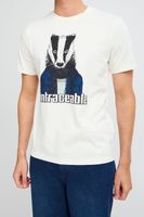 classique BLEND homme T-shirt avec col rond T-shirt homme 20717344-203633 Blanc