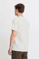 classique BLEND homme T-shirt avec col rond T-shirt homme 20717344-203635 Blanc
