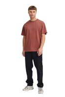 klassisches SOLID SDMarkell Herren T-Shirt mit Rundhals Shirt 21108335-181438 Rot