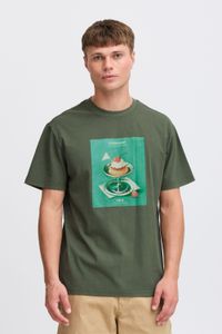 classic SOLID SDNong men's T-shirt with crew neck shirt 21108418-190415 Green