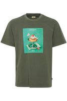classic SOLID SDNong men's T-shirt with crew neck shirt 21108418-190415 Green