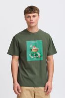 classic SOLID SDNong men's T-shirt with crew neck shirt 21108418-190415 Green