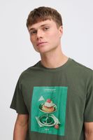 classic SOLID SDNong men's T-shirt with crew neck shirt 21108418-190415 Green