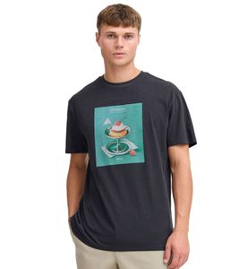 classic SOLID SDNong men's T-shirt with crew neck shirt 21108418-194008 Black