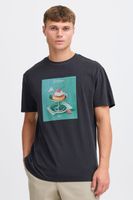 classique SOLID SDNong homme T-shirt avec col rond T-shirt homme 21108418-194008 Noir