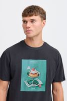 classique SOLID SDNong homme T-shirt avec col rond T-shirt homme 21108418-194008 Noir