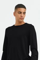 classique BLEND homme pull maille fine avec col rond pull en maille 20717260-194007 Noir
