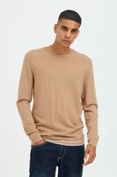 classique BLEND homme pull maille fine avec col rond pull en maille 20717260-161315 Beige