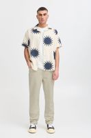 klassische SOLID SDIver Ryan Herren Jeanshose im Denim-Look Denimhose 21108230-130401 Beige