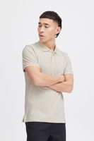 Lot de 2 polos classiques BLEND pour homme en coton gris/beige