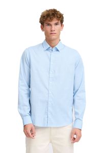classique CASUAL FRIDAY CFGriffin homme chemise business avec détail label chemise manches longues 20505437-144121 Bleu