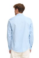classique CASUAL FRIDAY CFGriffin homme chemise business avec détail label chemise manches longues 20505437-144121 Bleu