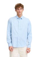 classique CASUAL FRIDAY CFGriffin homme chemise business avec détail label chemise manches longues 20505437-144121 Bleu