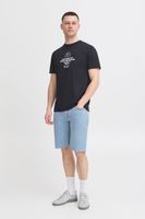 classico BLEND BHTwister uomo short denim con dettaglio label short jeans 20717730-200290 Blu