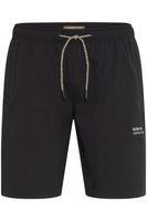 classic BLEND BHEdgar men's shorts with logo print casual shorts 20717890-194007 Black