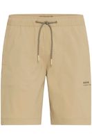 clásico BLEND BHEdgar hombre shorts con logoprint short casual 20717890-161315 Beige