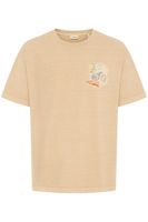 classique SOLID SDPavan homme T-shirt avec imprimé T-shirt homme 21108601-160920 Beige