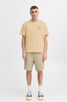 classique SOLID SDPavan homme T-shirt avec imprimé T-shirt homme 21108601-160920 Beige