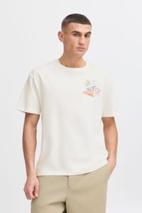 classic SOLID SDPavan men's T-shirt with print shirt 21108601-114201 White