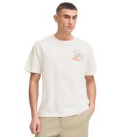 classica SOLID SDPavan uomo T-shirt con stampa T-shirt uomo 21108601-114201 Bianco
