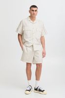 classico SOLID SDAlaan uomo shorts con dettaglio label short casual 21108633-114201 Bianco