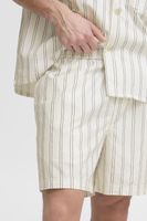 classico SOLID SDAlaan uomo shorts con dettaglio label short casual 21108633-114201 Bianco