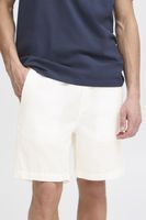 klassische SOLID SDLiam Seersucker Herren Shorts mit Label-Detail Freizeitshorts 21108637-114201 Weiß