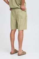 klassische SOLID SDLiam Seersucker Herren Shorts mit Label-Detail Freizeitshorts 21108637-170613 Grün